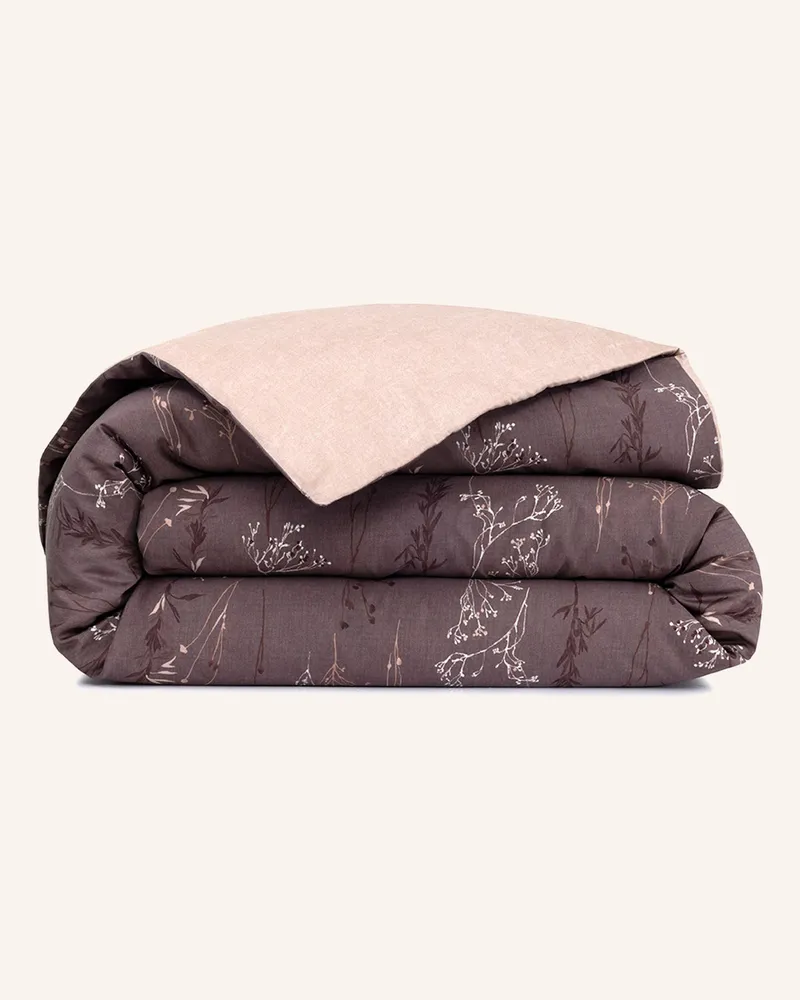 HUGO BOSS Bettwäsche Set Wild Millet braun Braun