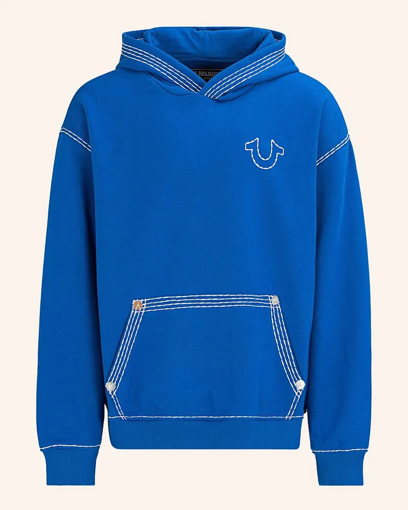 True Religion Hoodie Super QT Blau