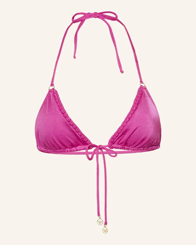 watercult Triangel-Bikini-Top VIVA ENERGY Lila