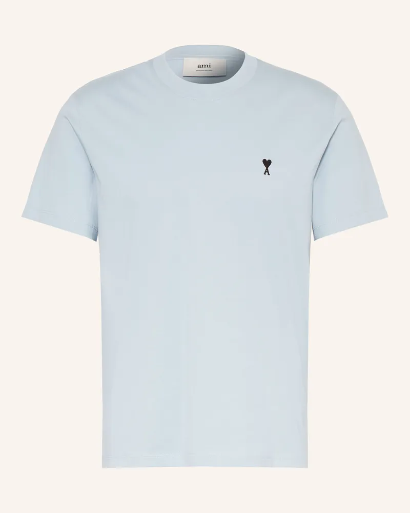 AMI Paris T-Shirt Hellblau
