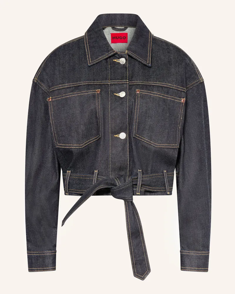 HUGO BOSS Jeansjacke Galata blau Dunkelblau