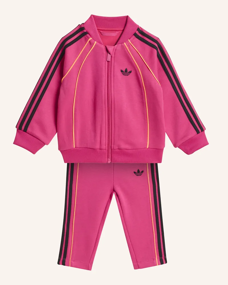 adidas Spacer Tracksuit. pink Rot