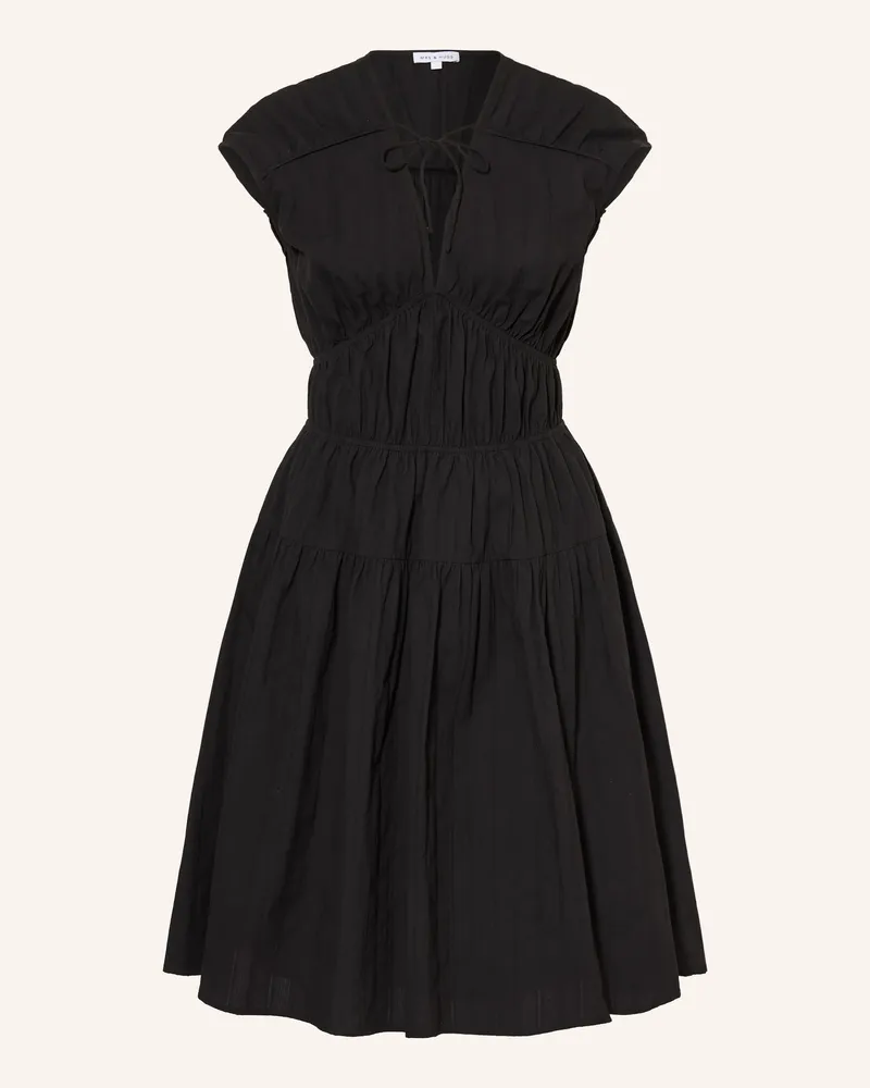 Mrs & HUGS Kleid schwarz Schwarz