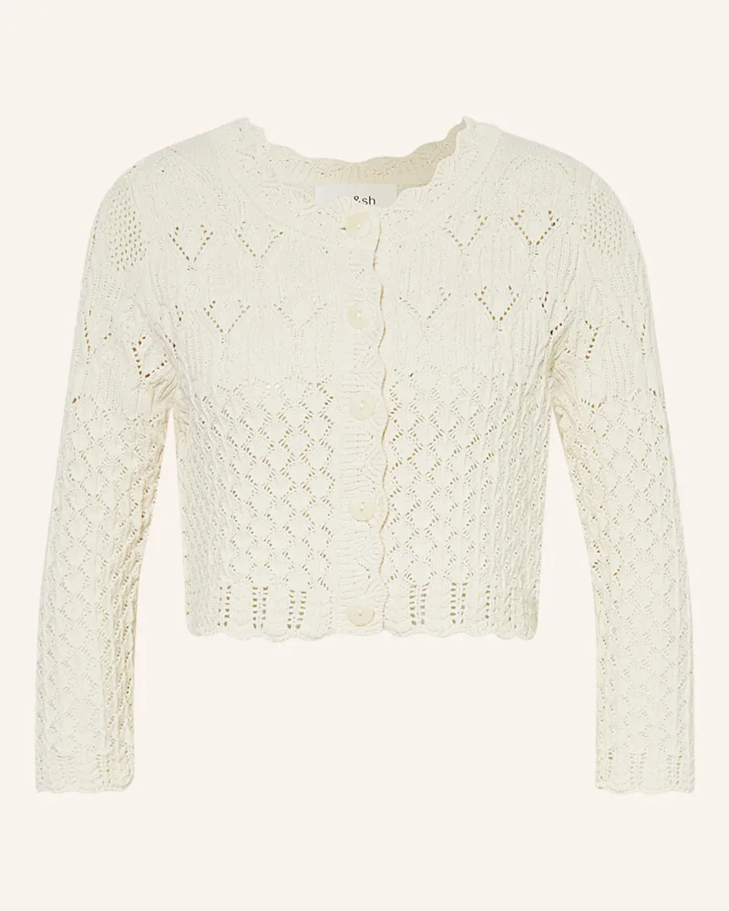 ba&sh Strickjacke JUMP Ecru