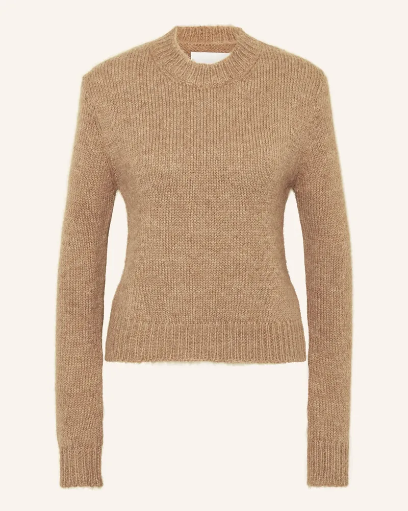 Jil Sander Alpaka-Pullover Braun