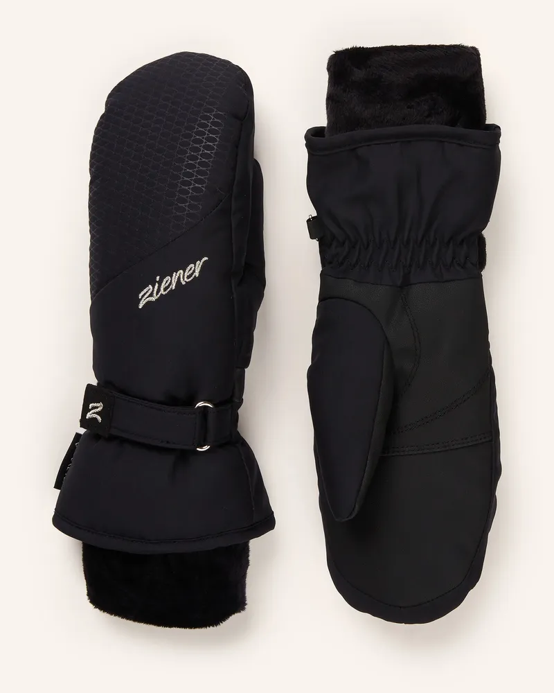 Ziener Skihandschuhe Klairo Z Gtx+Gore Plus schwarz Schwarz