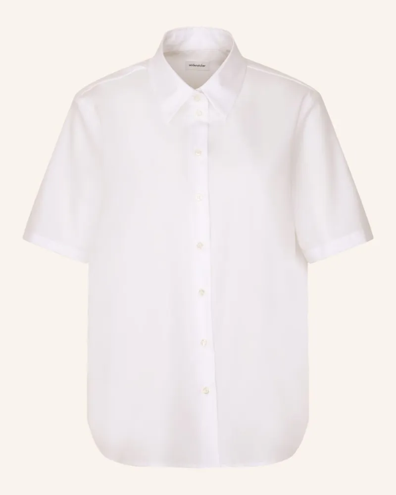 Seidensticker Hemdbluse weiss Weiss