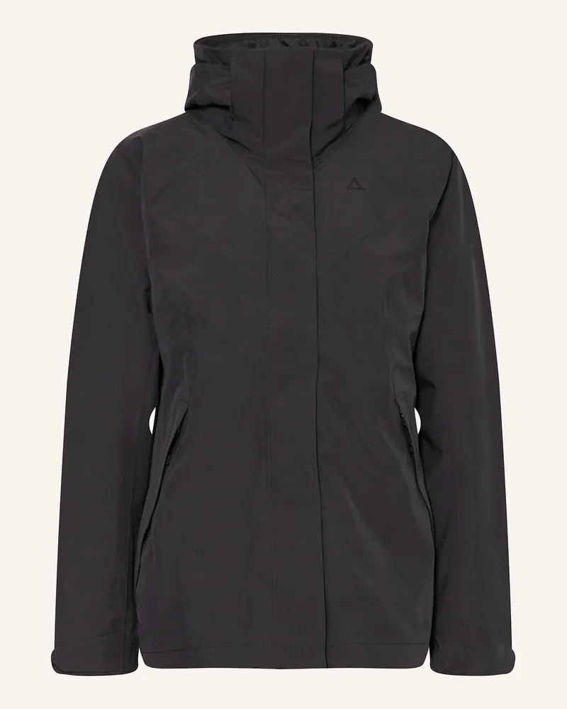 Schöffel 2-In-1-Jacke Tamina schwarz Schwarz
