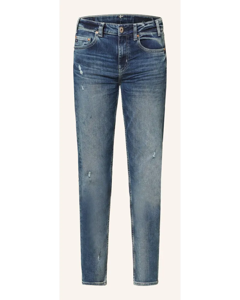 Adriano Goldschmied Destroyed Jeans Blau