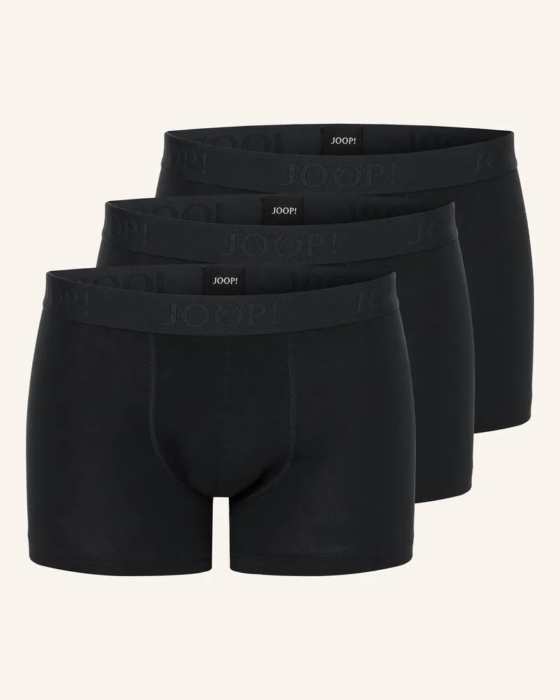 JOOP! 3er-Pack Boxershorts schwarz Schwarz