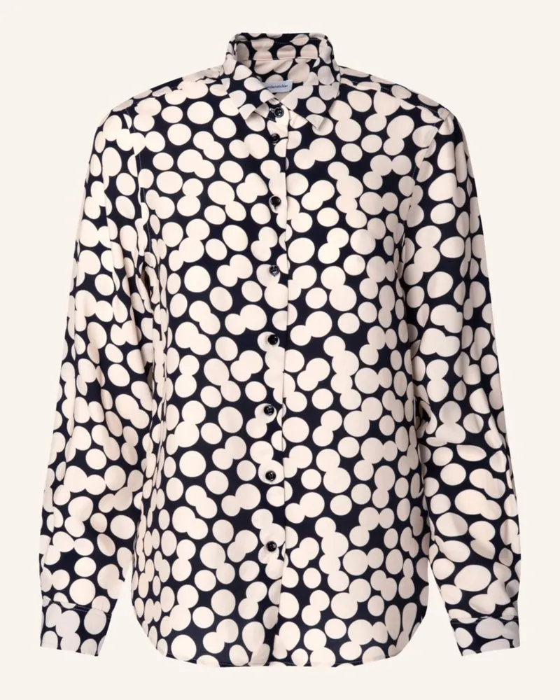 Seidensticker Hemdbluse schwarz Schwarz