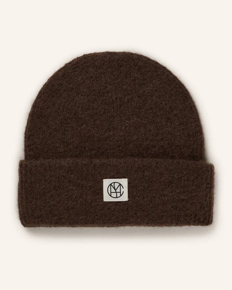 MOSS COPENHAGEN Mütze MSCHHOPE Dunkelbraun