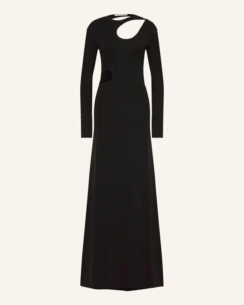 Victoria Beckham Abendkleid mit Cut-outs Schwarz