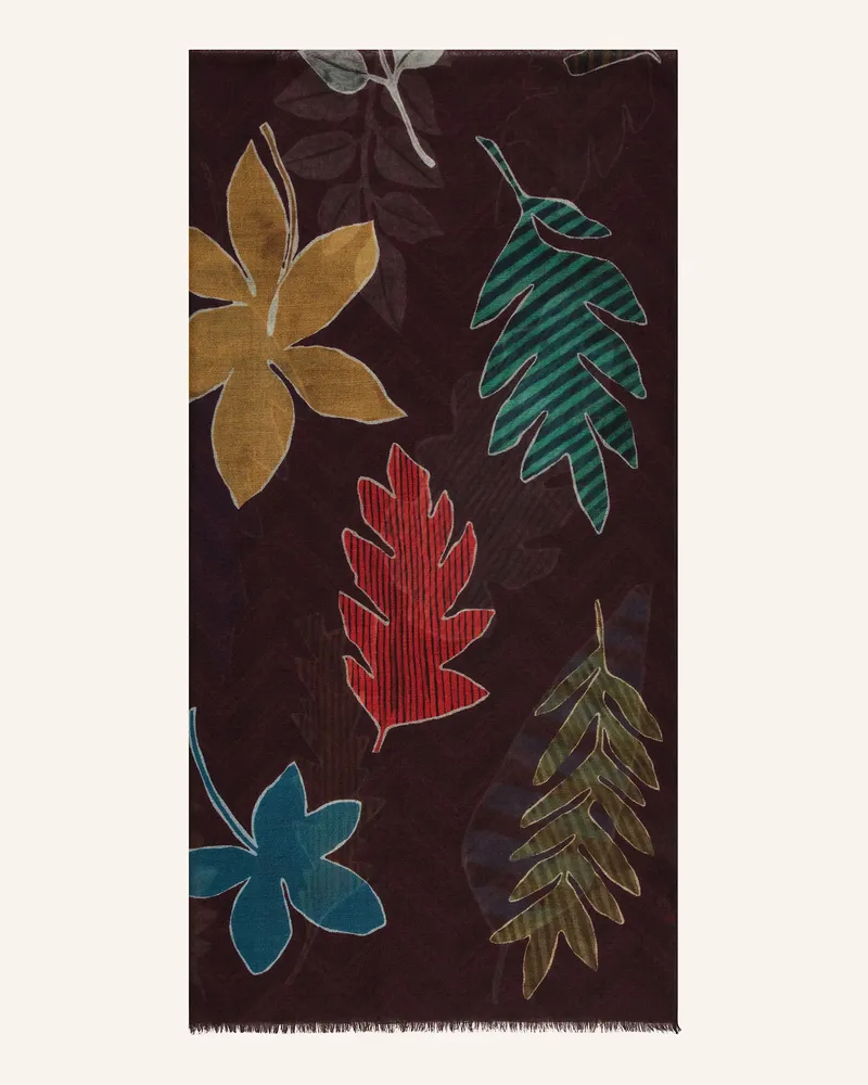 Barbieri Schal Dunkelrot