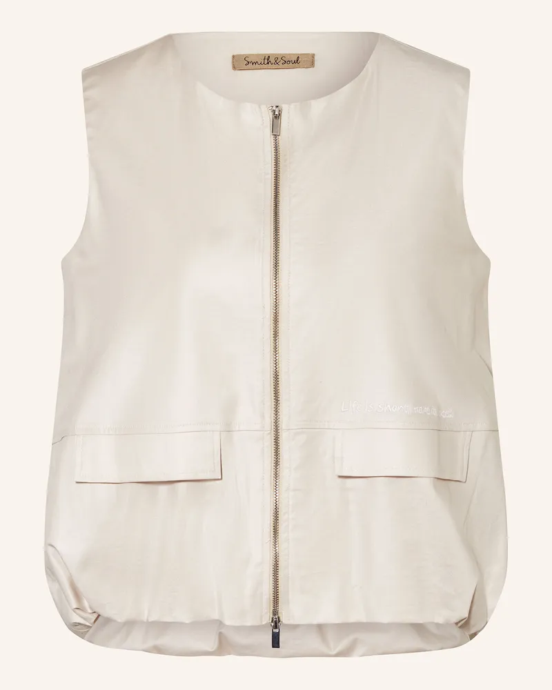 Smith & Soul Weste Creme