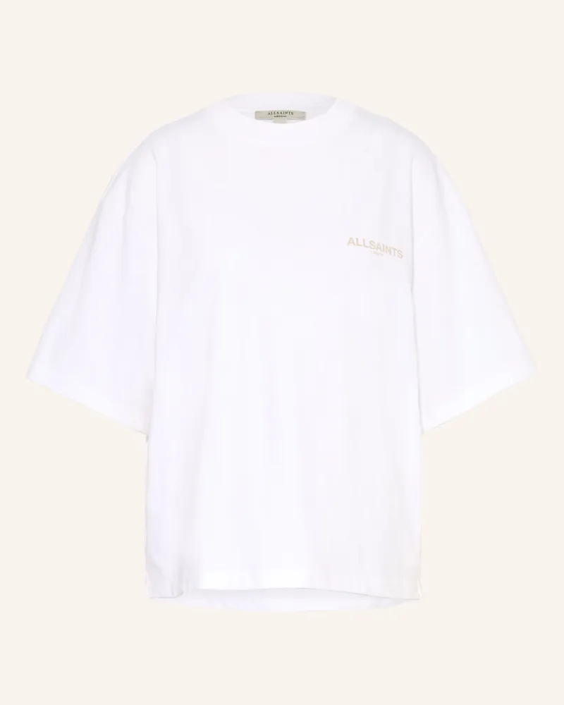 AllSaints Oversized-Shirt Tempus Amelie weiss Weiss