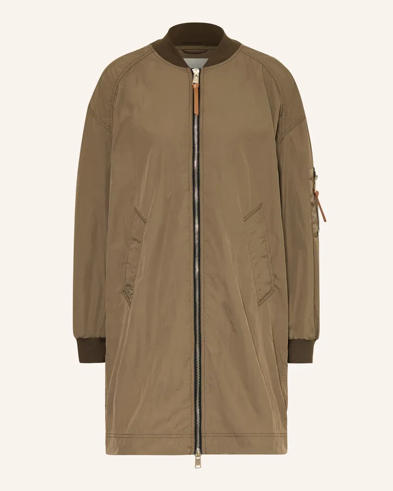 Beaumont Amsterdam Mantel Libra gruen Khaki