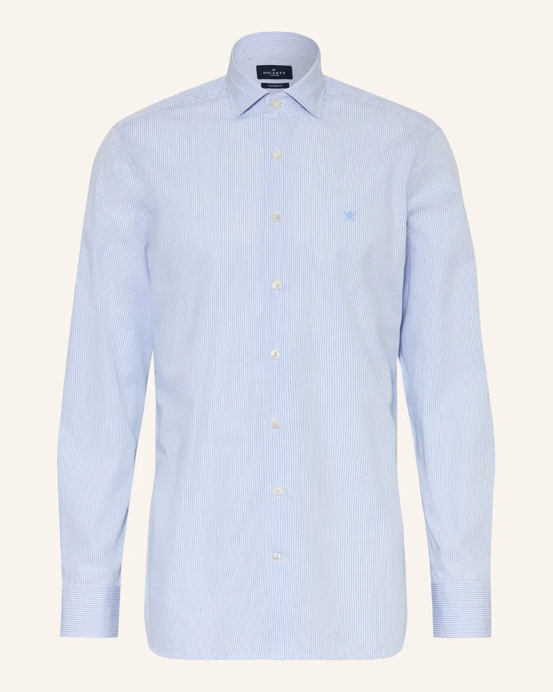 Hackett Hemd Tailored Fit blau Hellblau