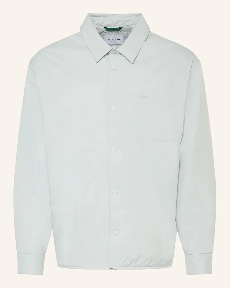 Lacoste Overjacket grau Hellgrau