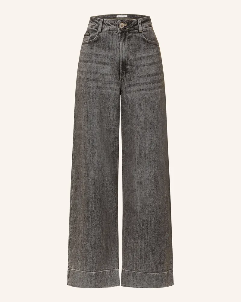 Betty Barclay Wide Leg Jeans grau Schwarz