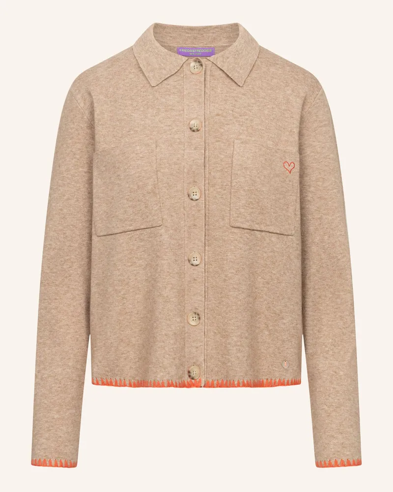 Frieda & Freddies Strickjacke Beige