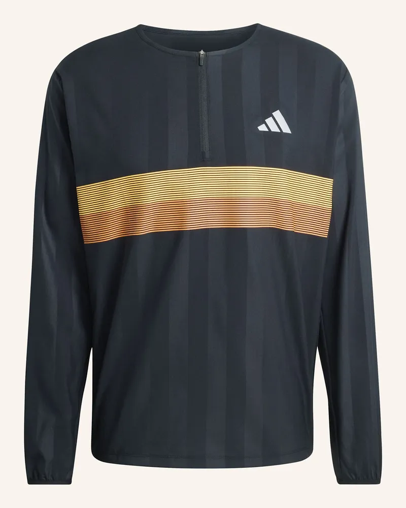 adidas adi365 Seasonal Mens Running Sweatshirt schwarz Schwarz