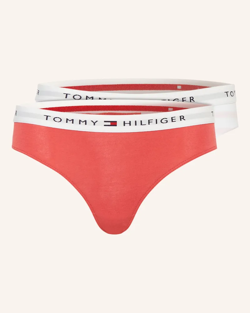 Tommy Hilfiger 2er-Pack Slips Hellrot
