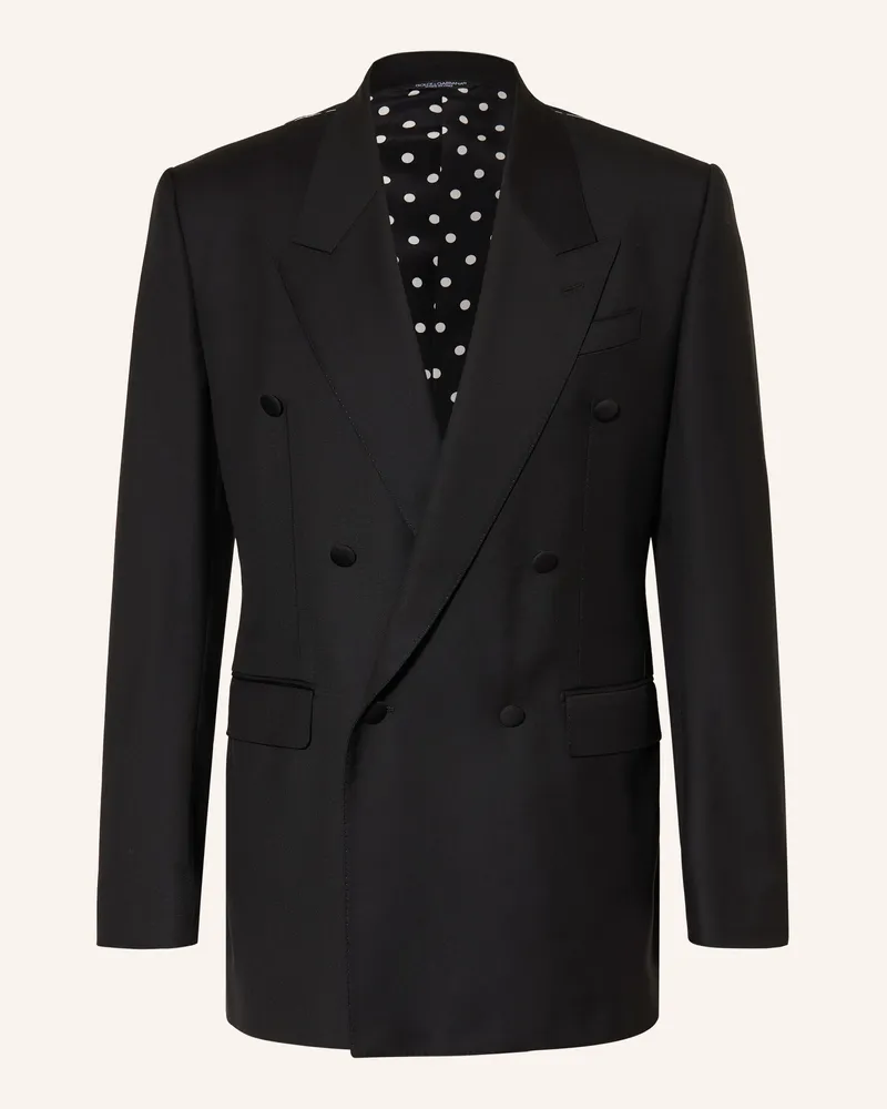 Dolce & Gabbana Sakko Sicilia Extra Slim Fit schwarz Schwarz