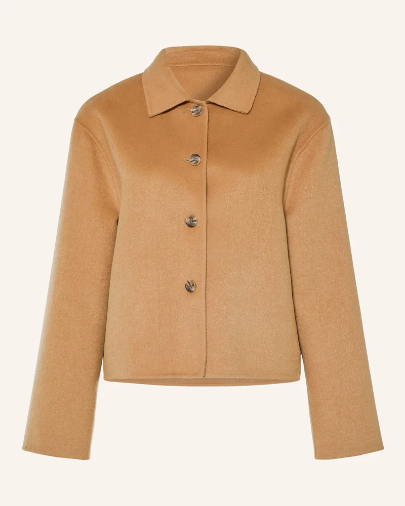 lilienfels Kastenjacke braun Camel
