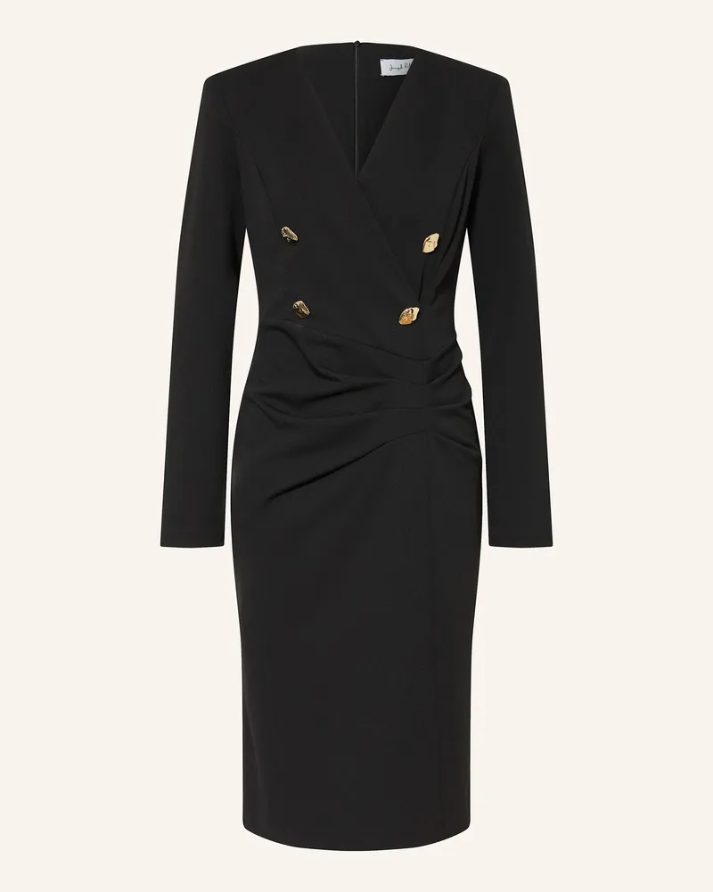Joseph Ribkoff Kleid In Wickeloptik schwarz Schwarz