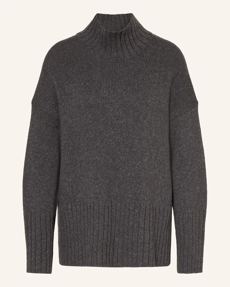 Barbour Oversized-Pullover SERENA Dunkelgrau