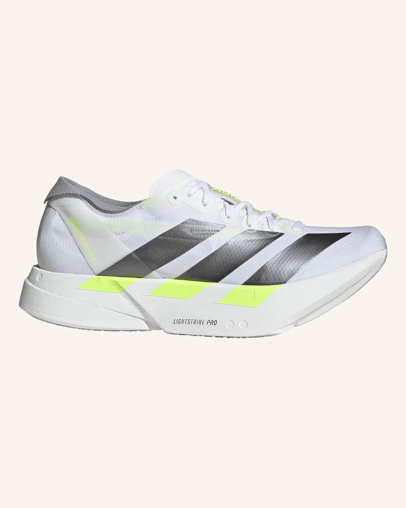 adidas Laufschuhe Adizero Adios Pro 4 weiss Weiss