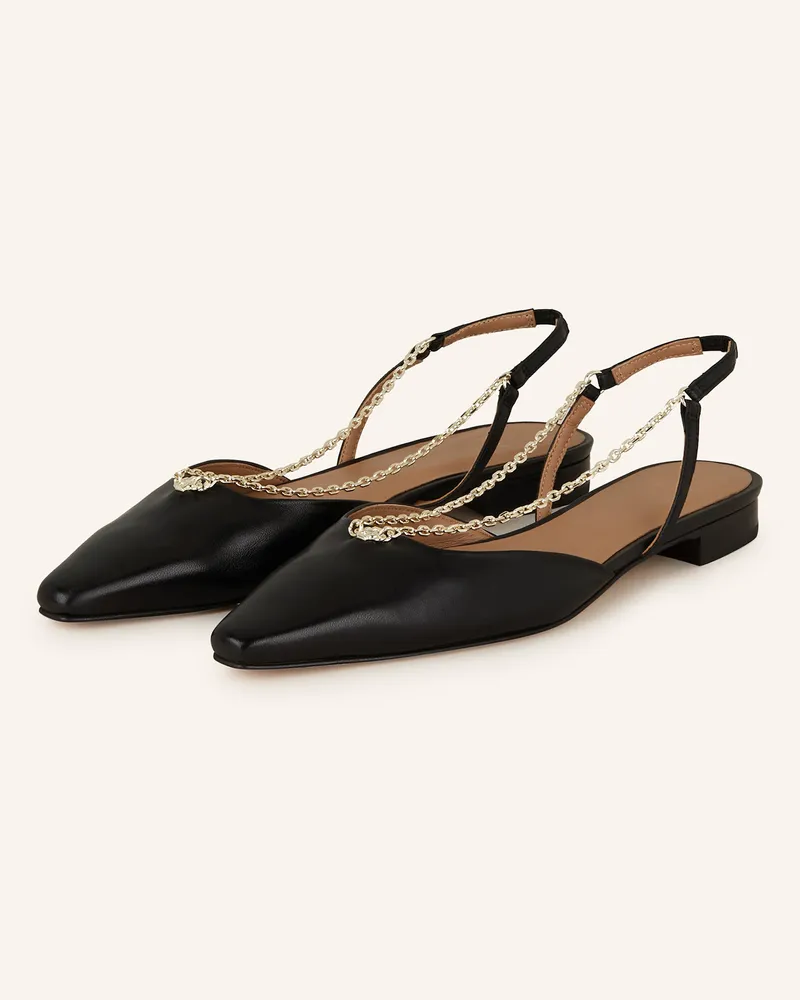 HUGO BOSS Slingballerinas CHARLIZE Schwarz