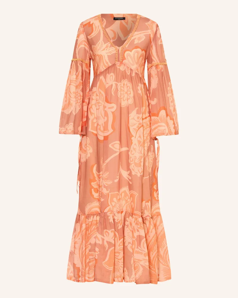ana alcazar Kleid Hellrot