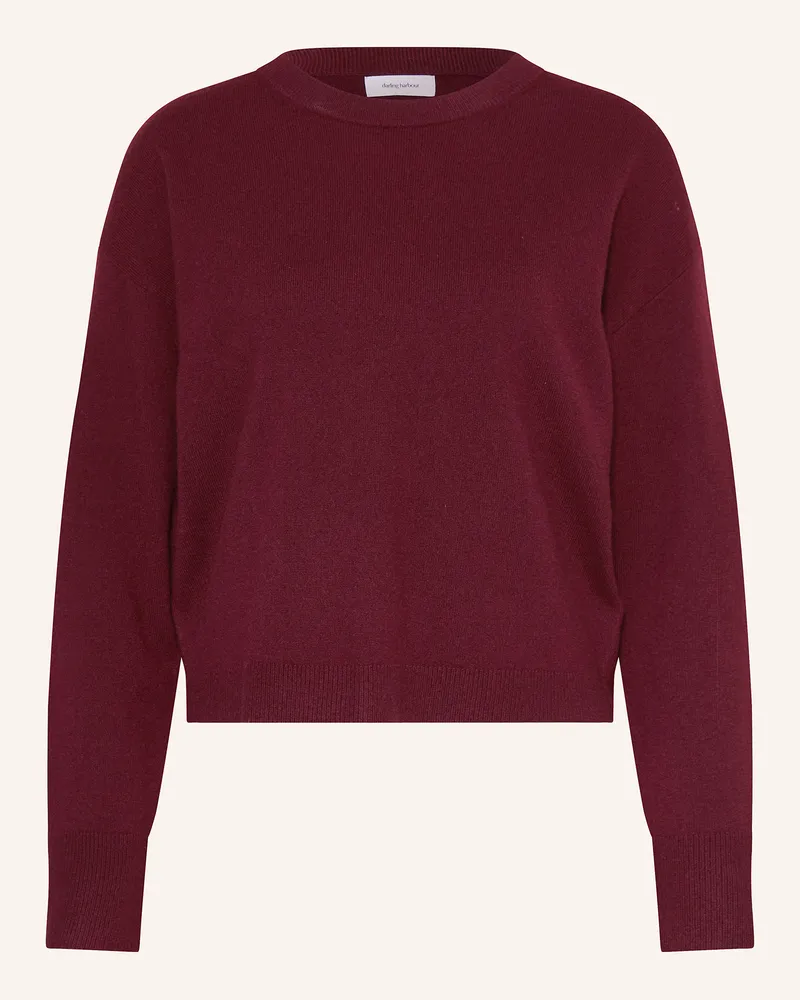 Darling Harbour Cashmere-Pullover Dunkelrot
