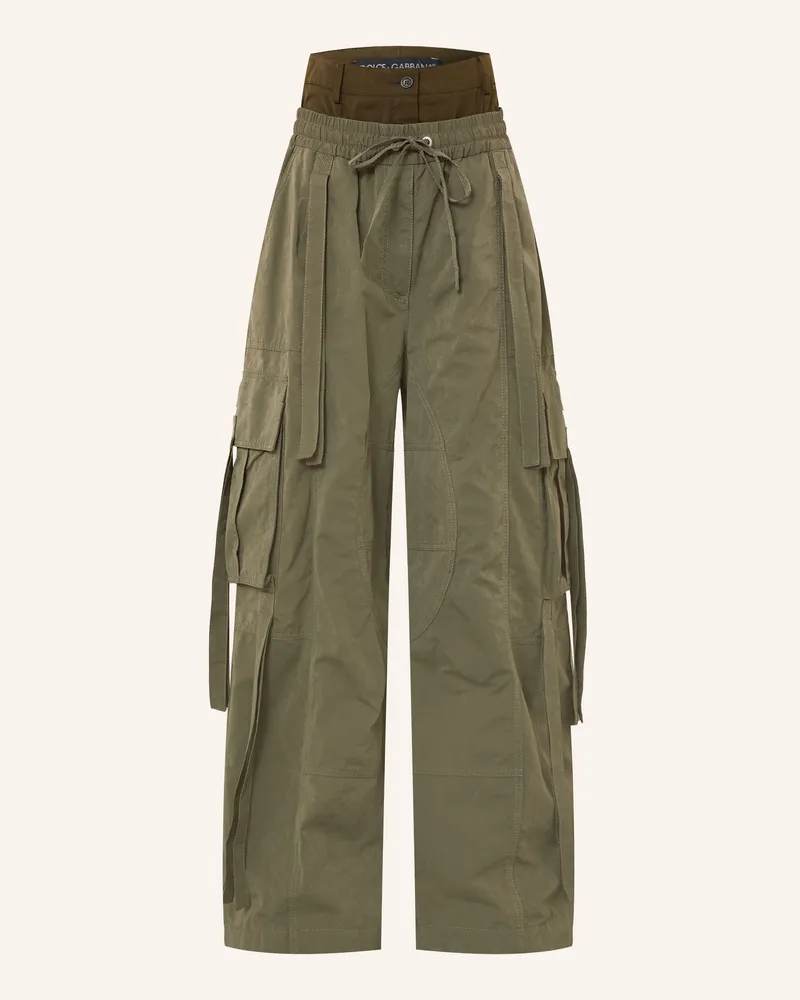 Dolce & Gabbana Cargohose Khaki