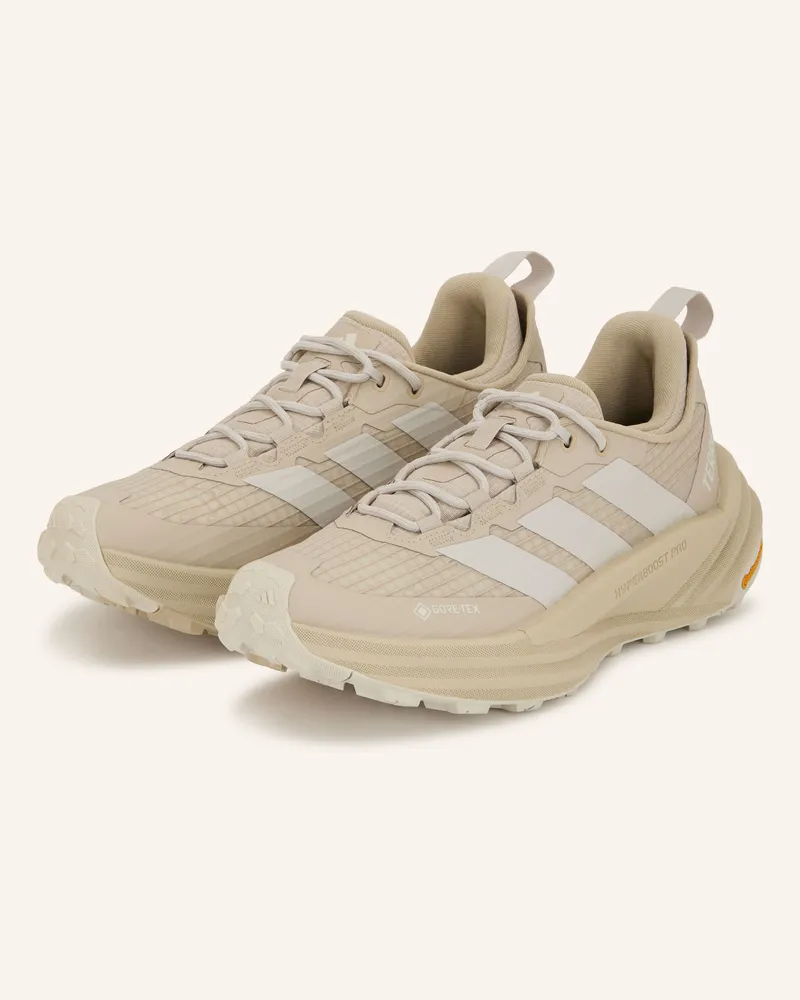 adidas Wanderschuhe Terrex Freehiker 3 Low Gtx grau Beige