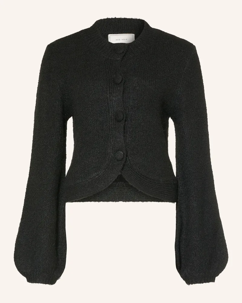 Neo Noir Strickjacke Gio schwarz Schwarz