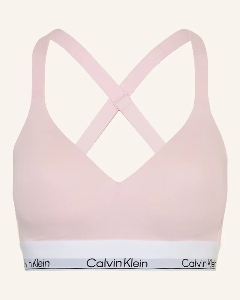 Calvin Klein Bustier Icon rosa Hellrosa