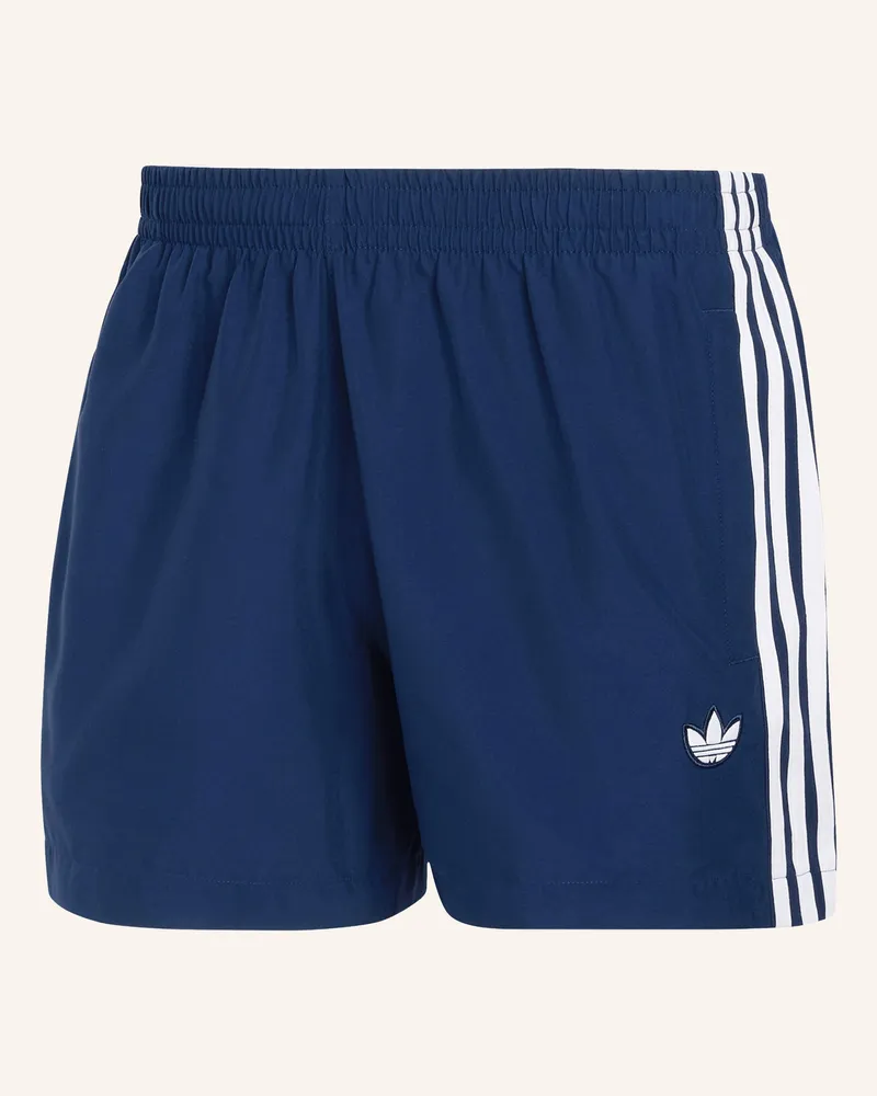 adidas Badeshorts 3-Streifen blau Dunkelblau