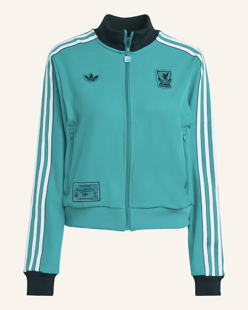 adidas FC LIVERPOOL TERRACE ICONS TRACK TOP Grün
