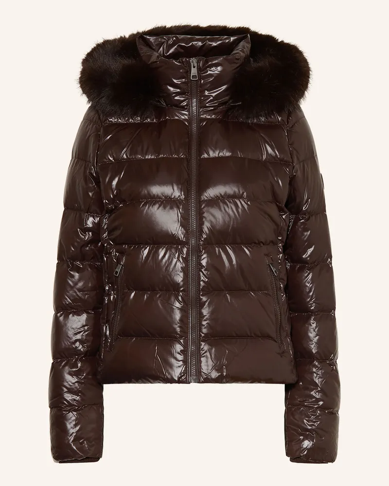 Tommy Hilfiger Lightweight-Daunenjacke braun Dunkelbraun