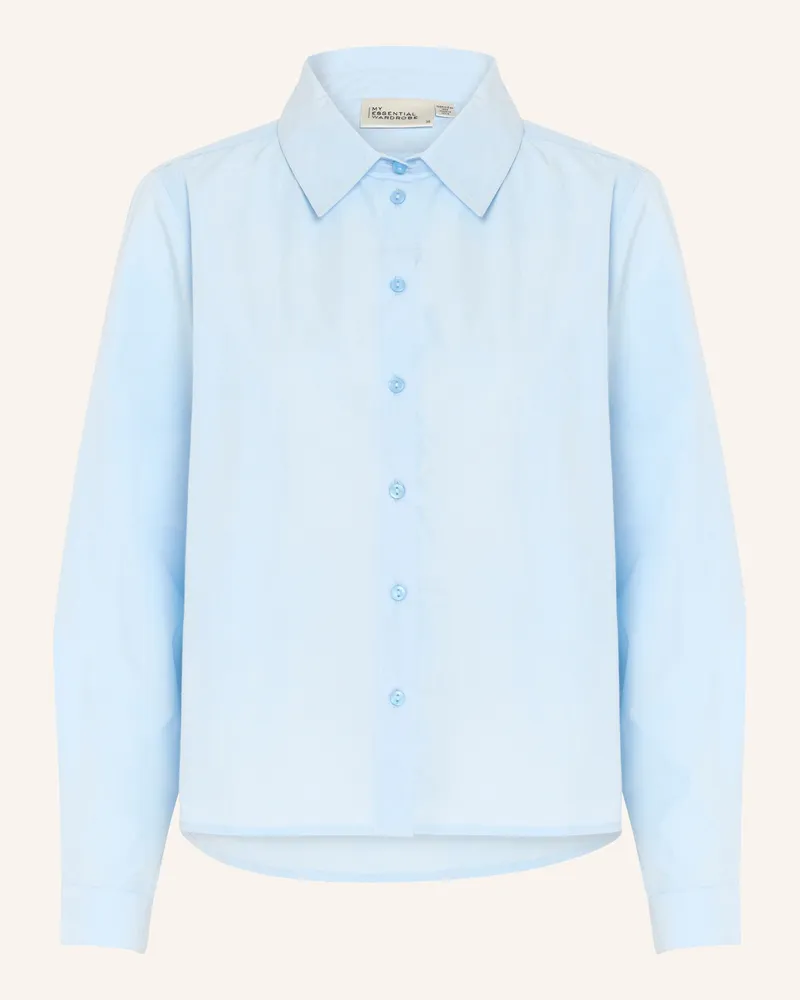 My Essential Wardrobe Hemdbluse Theshirt blau Blau