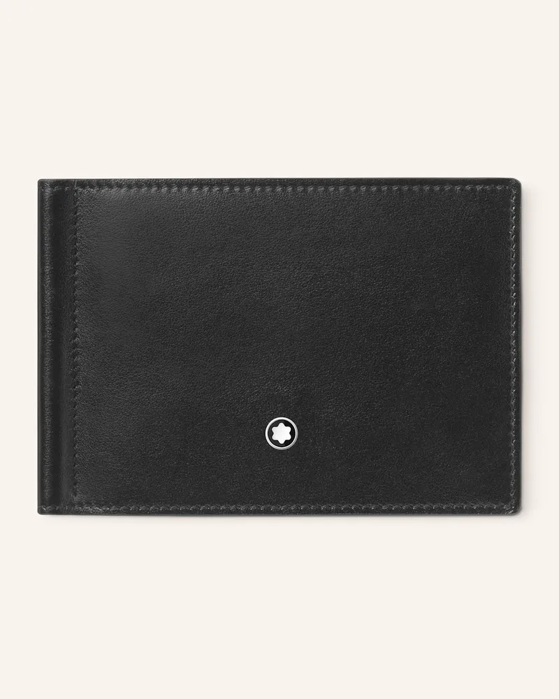 Montblanc Kartenetui Meisterstück schwarz Schwarz