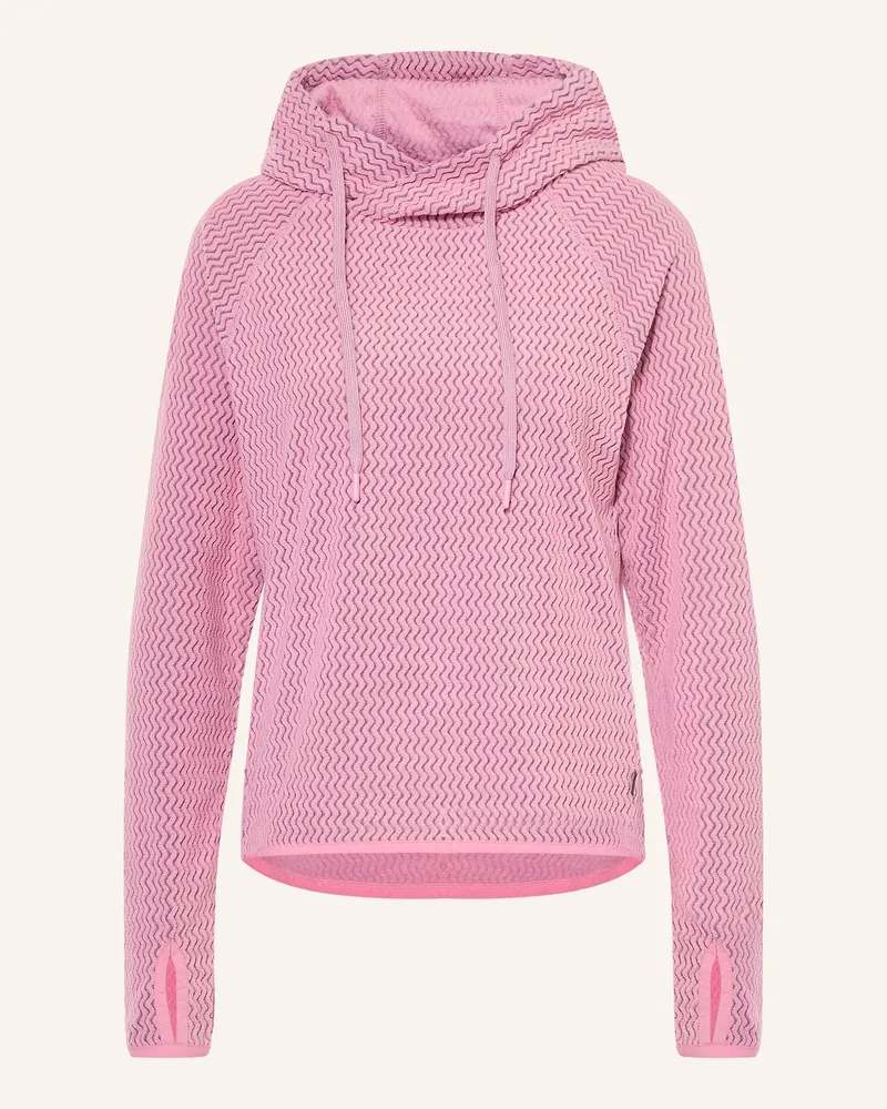 me°ru' Fleece-Hoodie Calais rosa Altrosa
