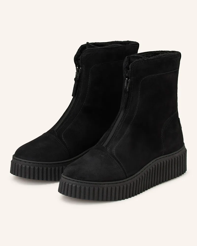 Marc O'Polo Plateau-Boots BIANCA Schwarz