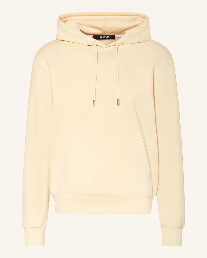 Jacquemus Hoodie LE SWEATSHIRT BRODE Beige