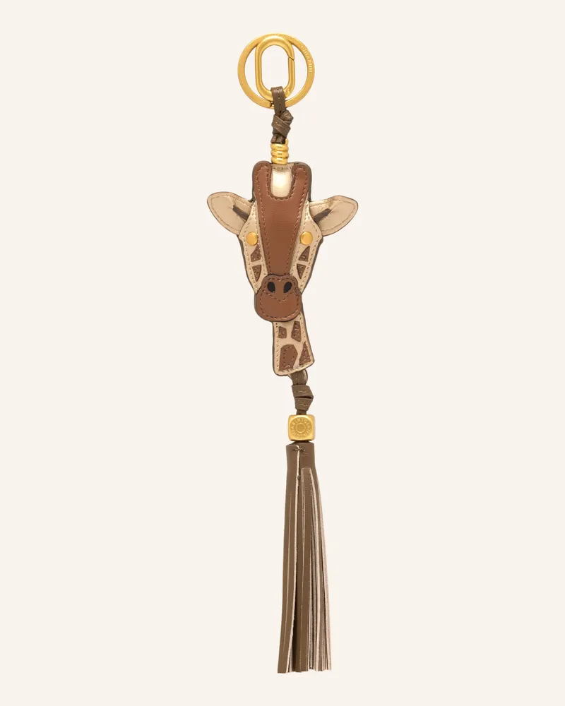 Gianni Chiarini Taschenanhänger braun Gold