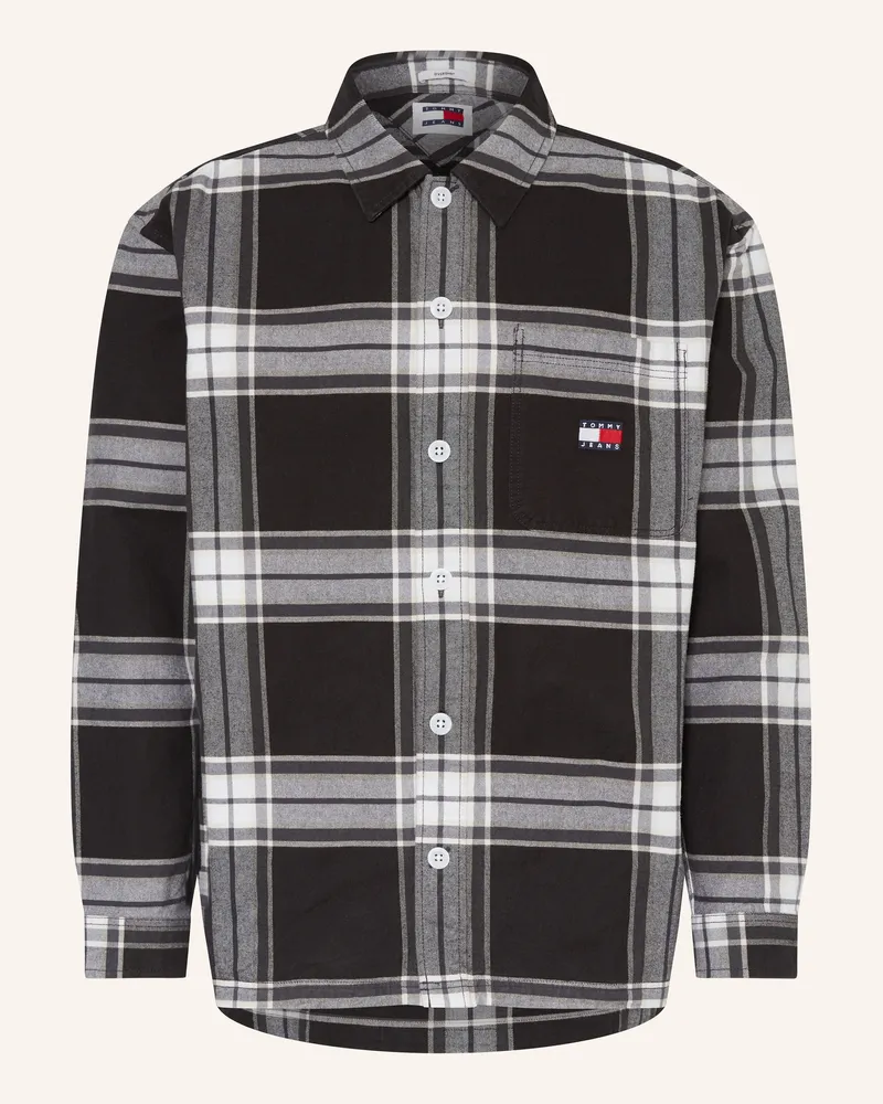 Tommy Hilfiger Overshirt schwarz Schwarz
