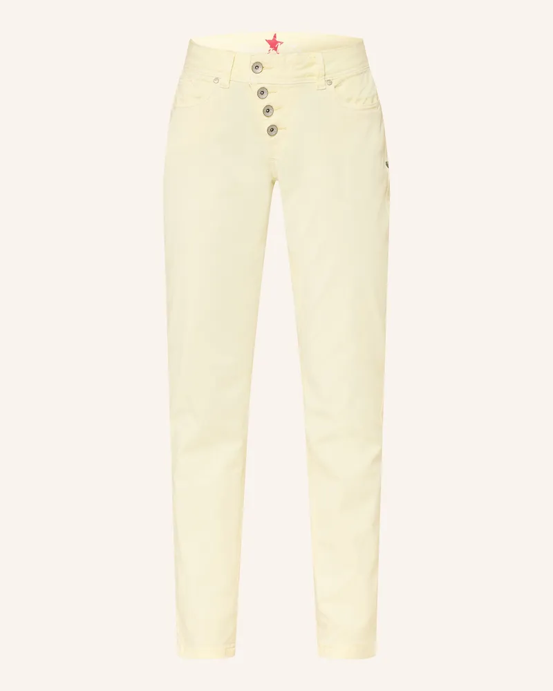 Buena Vista Skinny Jeans Malibu gelb 5072